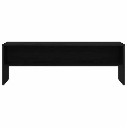vidaXL TV Cabinet Black Oak 120x40x40 cm Engineered Wood