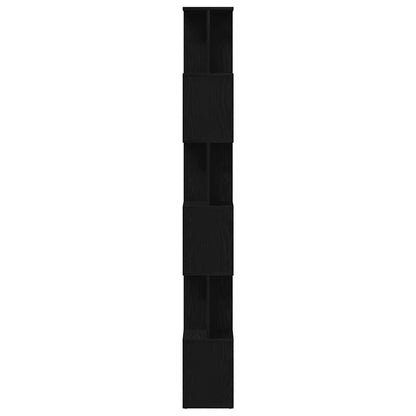 vidaXL Bookcase Black Oak 80x24x190,5 cm Engineered Wood