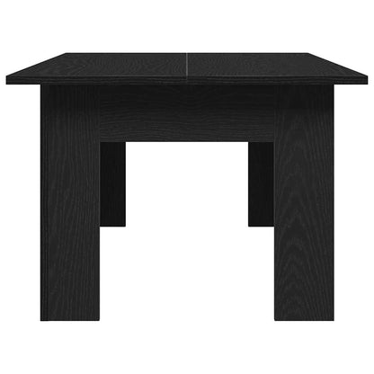 vidaXL Coffee Table Black Oak 100 x 60 x 42 cm Engineered Wood