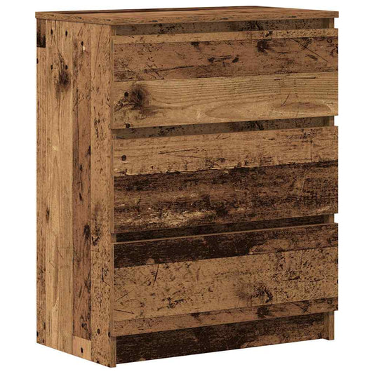 vidaXL Sideboard Old Wood 60x35x76 cm Engineered Wood