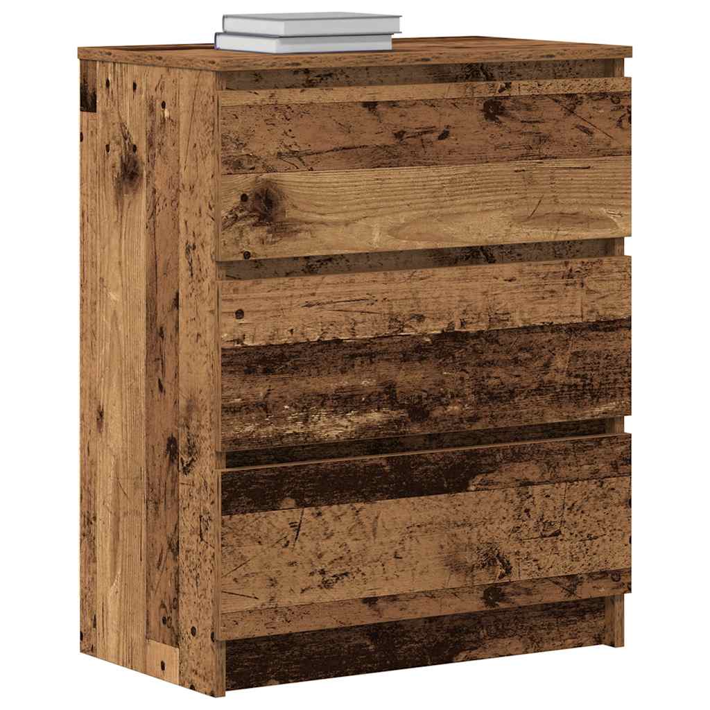 vidaXL Sideboard Old Wood 60x35x76 cm Engineered Wood