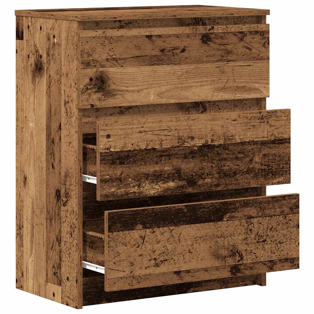vidaXL Sideboard Old Wood 60x35x76 cm Engineered Wood