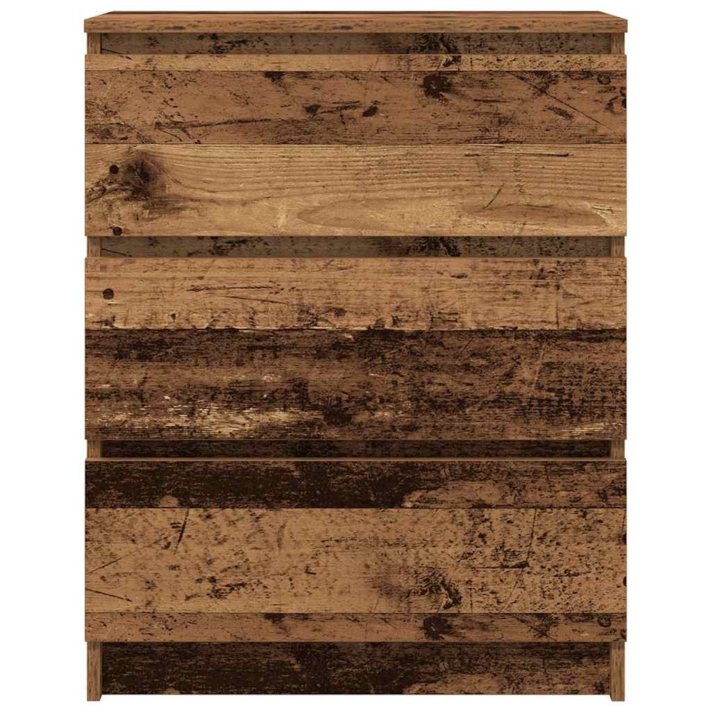 vidaXL Sideboard Old Wood 60x35x76 cm Engineered Wood