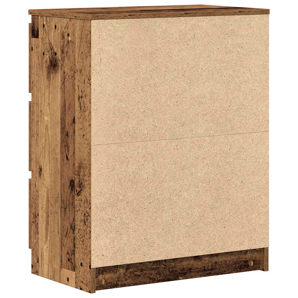 vidaXL Sideboard Old Wood 60x35x76 cm Engineered Wood