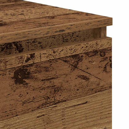 vidaXL Sideboard Old Wood 60x35x76 cm Engineered Wood