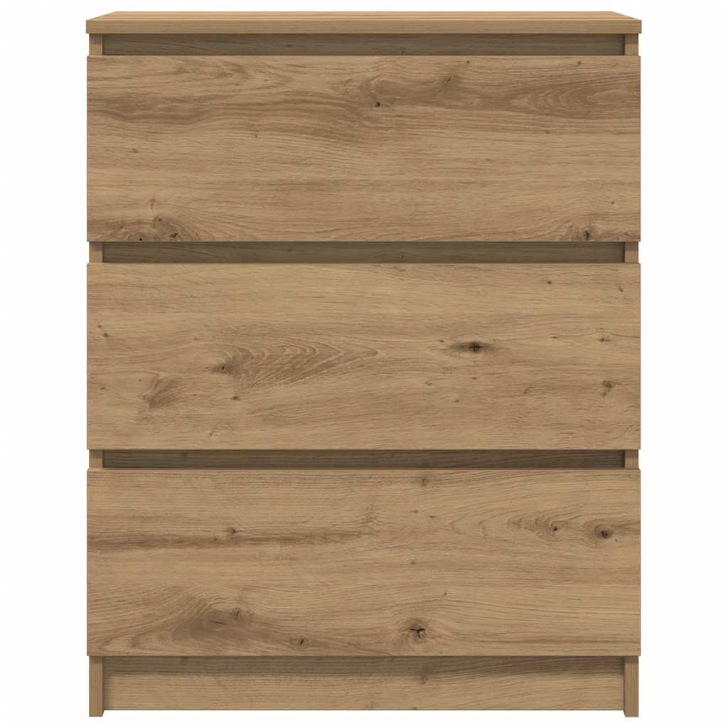 vidaXL Sideboard Artisan Oak 60x35x76 cm Engineered Wood