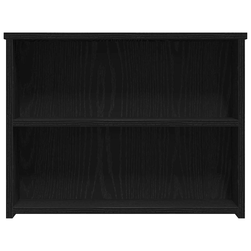 vidaXL Coffee Table Black Oak 102 x 55 x 42 cm Engineered Wood