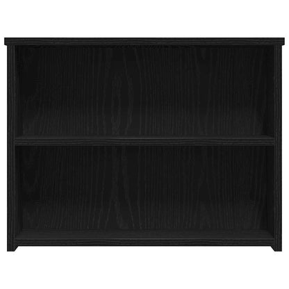 vidaXL Coffee Table Black Oak 102 x 55 x 42 cm Engineered Wood
