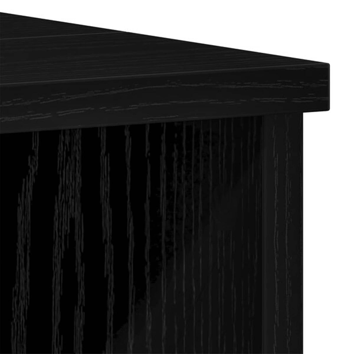 vidaXL Bathroom Cabinet Black Oak 60 x 32 x 54 cm Engineered Wood
