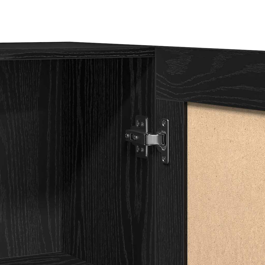 vidaXL Book Cabinet 3-Tier 82.5 x 30.5 x 80 cm Engineered Wood