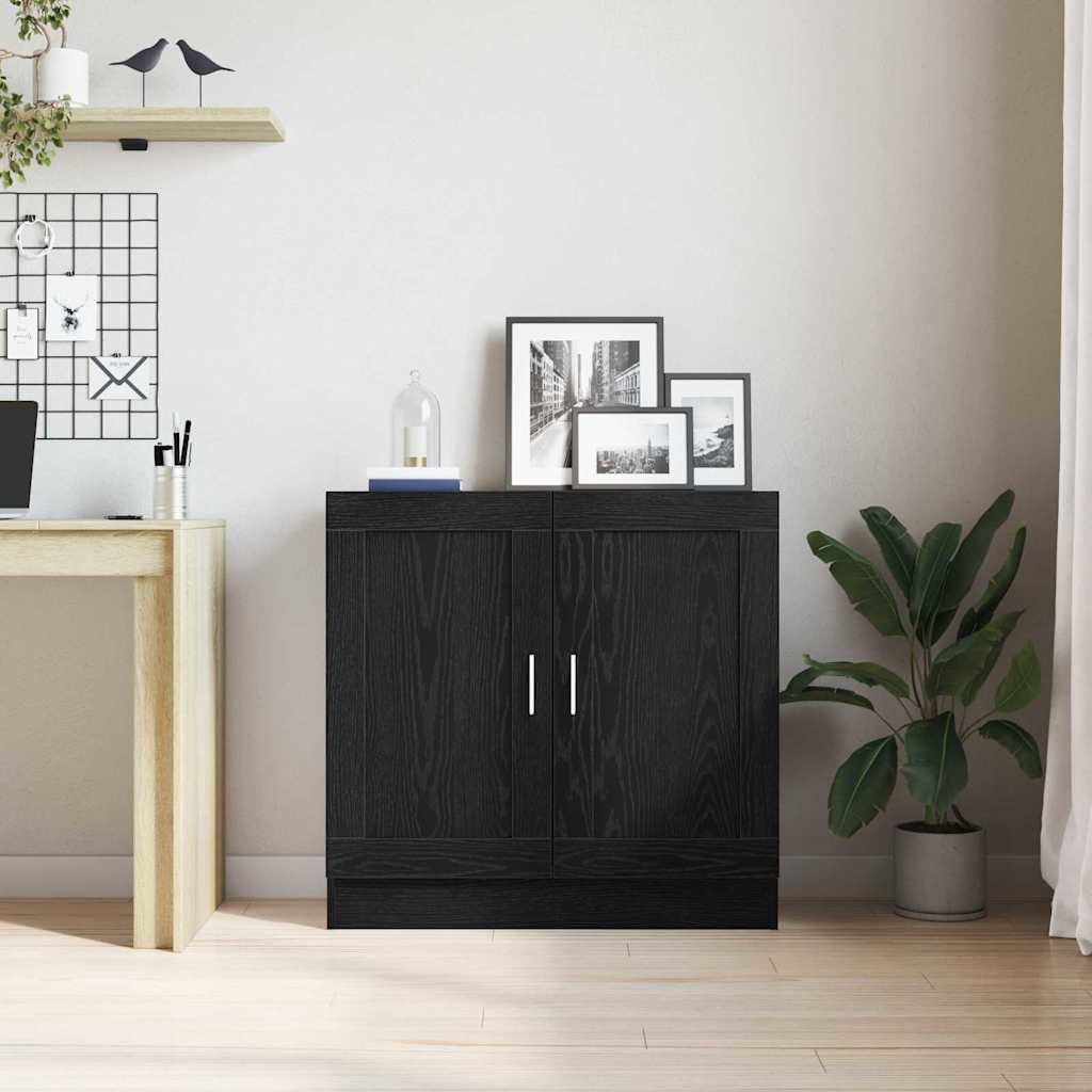 vidaXL Book Cabinet 3-Tier 82.5 x 30.5 x 80 cm Engineered Wood