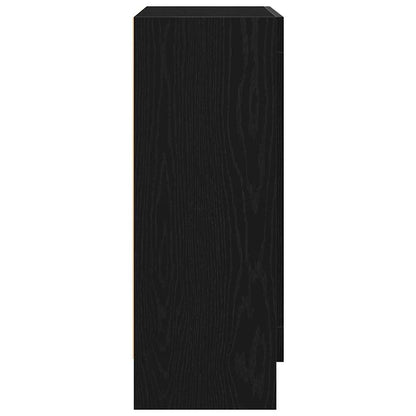 vidaXL Book Cabinet 3-Tier 82.5 x 30.5 x 80 cm Engineered Wood