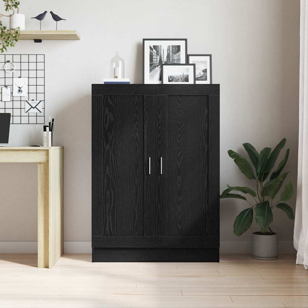 vidaXL Book Cabinet 3-Tier 82.5 x 30.5 x 115 cm Engineered Wood