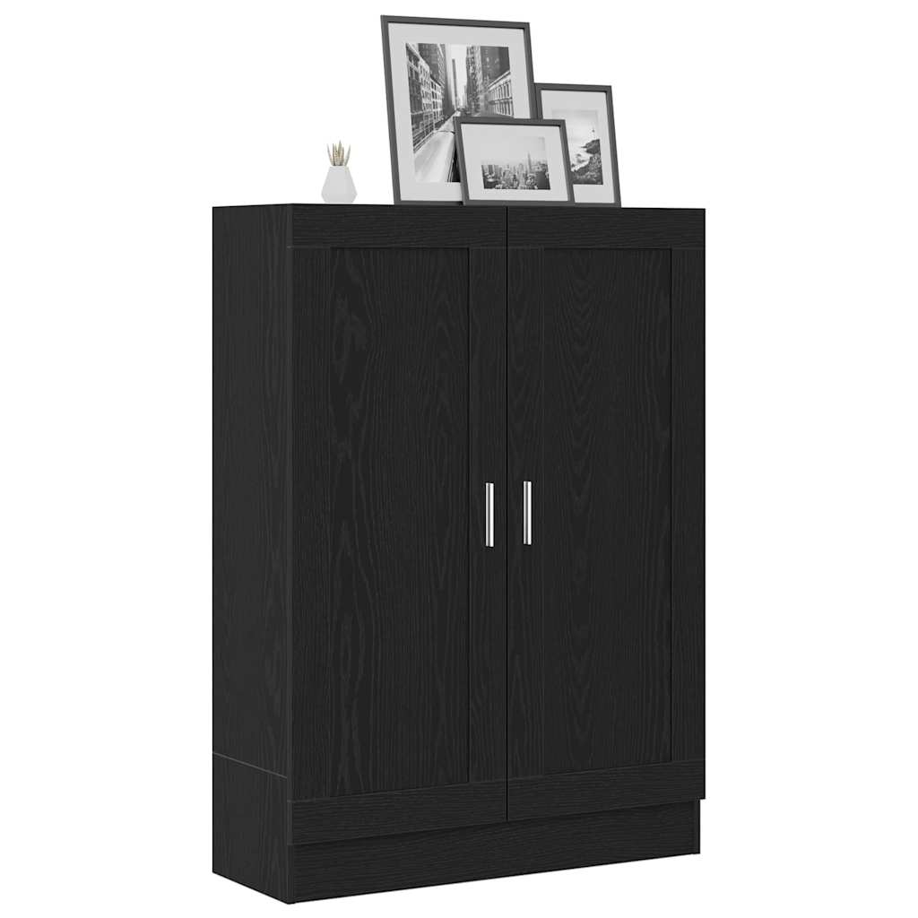 vidaXL Book Cabinet 3-Tier 82.5 x 30.5 x 115 cm Engineered Wood