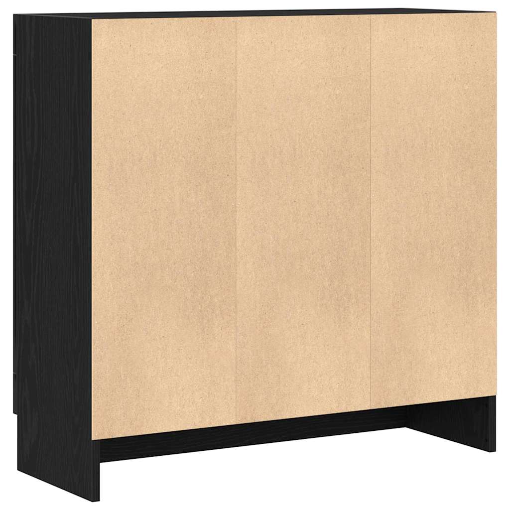 vidaXL Book Cabinet 4-Tier 82.5 x 30.5 x 80 cm Engineered Wood