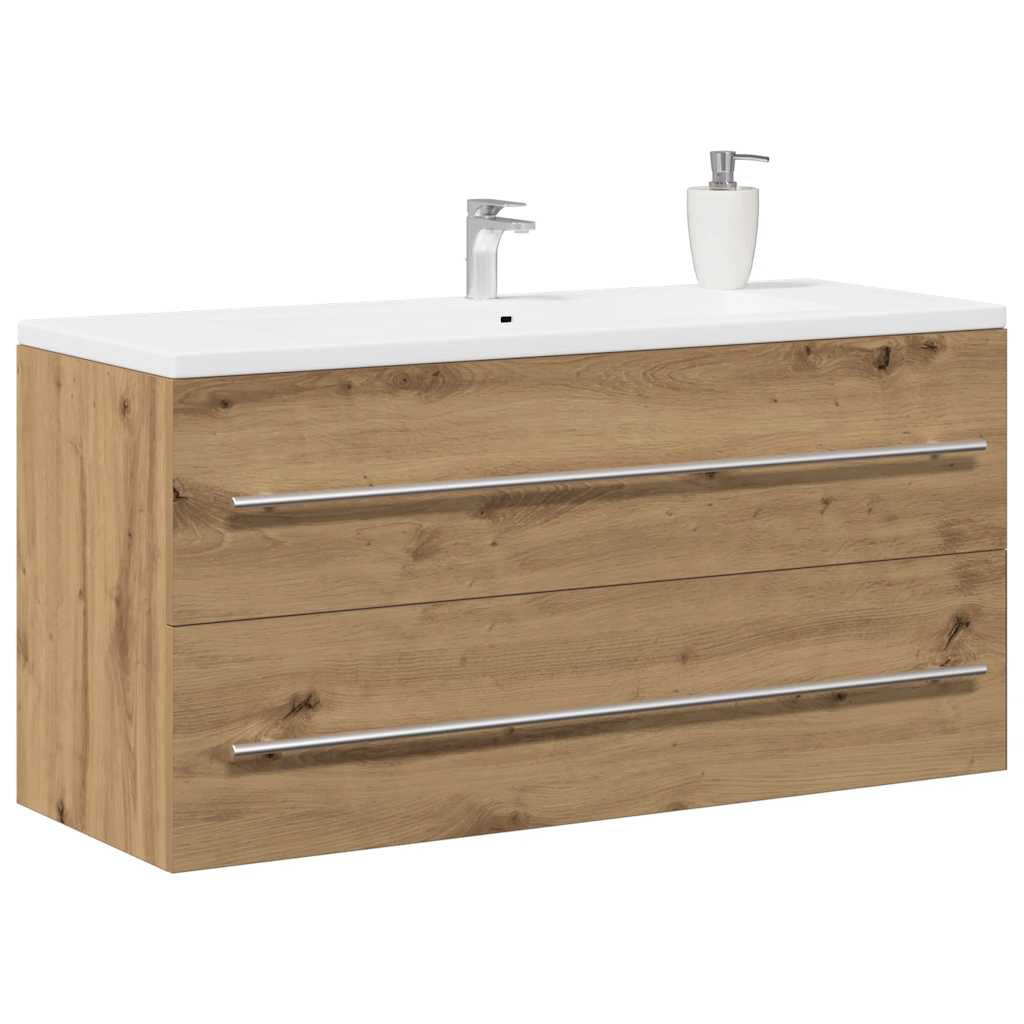 vidaXL Bathroom Sink Cabinet Artisan Oak 100x38.5x48 cm Engineered Wood