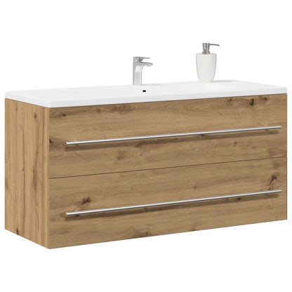 vidaXL Bathroom Sink Cabinet Artisan Oak 100x38.5x48 cm Engineered Wood