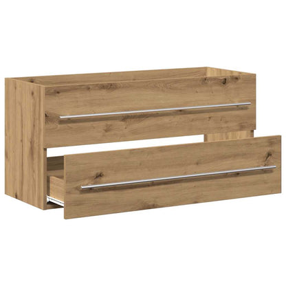 vidaXL Bathroom Sink Cabinet Artisan Oak 100x38.5x48 cm Engineered Wood