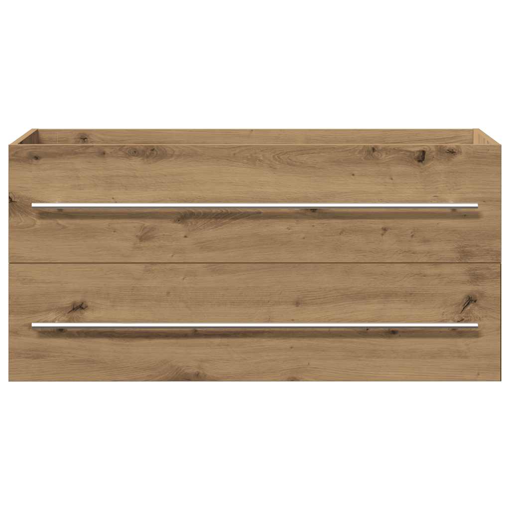 vidaXL Bathroom Sink Cabinet Artisan Oak 100x38.5x48 cm Engineered Wood