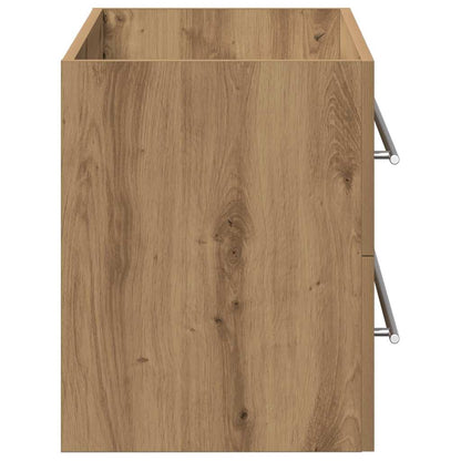 vidaXL Bathroom Sink Cabinet Artisan Oak 100x38.5x48 cm Engineered Wood