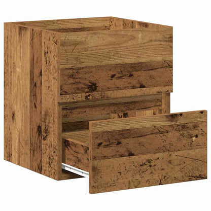 vidaXL Sink Cabinet Old Wood 41 x 38.5 x 45 cm Engineered wood