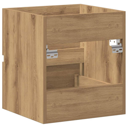 vidaXL Bathroom Sink Cabinet Artisan Oak 41x38.5x45 cm Engineered Wood