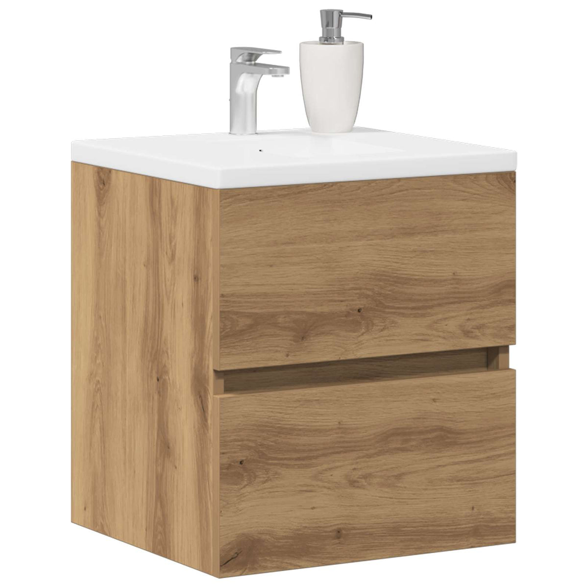 vidaXL Bathroom Sink Cabinet Artisan Oak 41x38,5x45 cm Engineered Wood