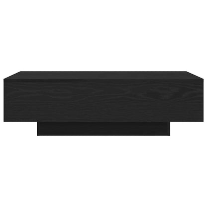 vidaXL Coffee Table Black Oak 100 x 49.5 x 31 cm Engineered Wood