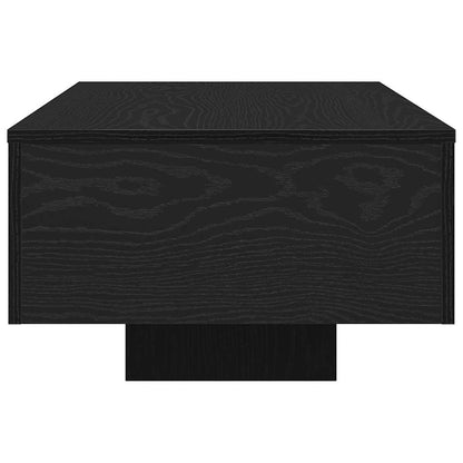 vidaXL Coffee Table Black Oak 100 x 49.5 x 31 cm Engineered Wood