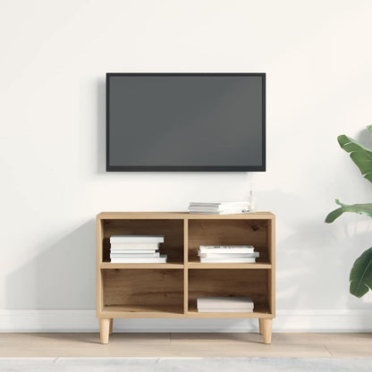 vidaXL TV Cabinet 69.5 x 30 x 50 cm Artisian oak Engineered Wood