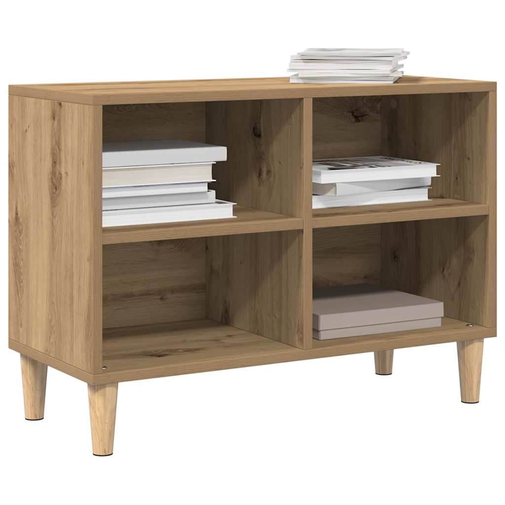 vidaXL TV Cabinet 69.5 x 30 x 50 cm Artisian oak Engineered Wood