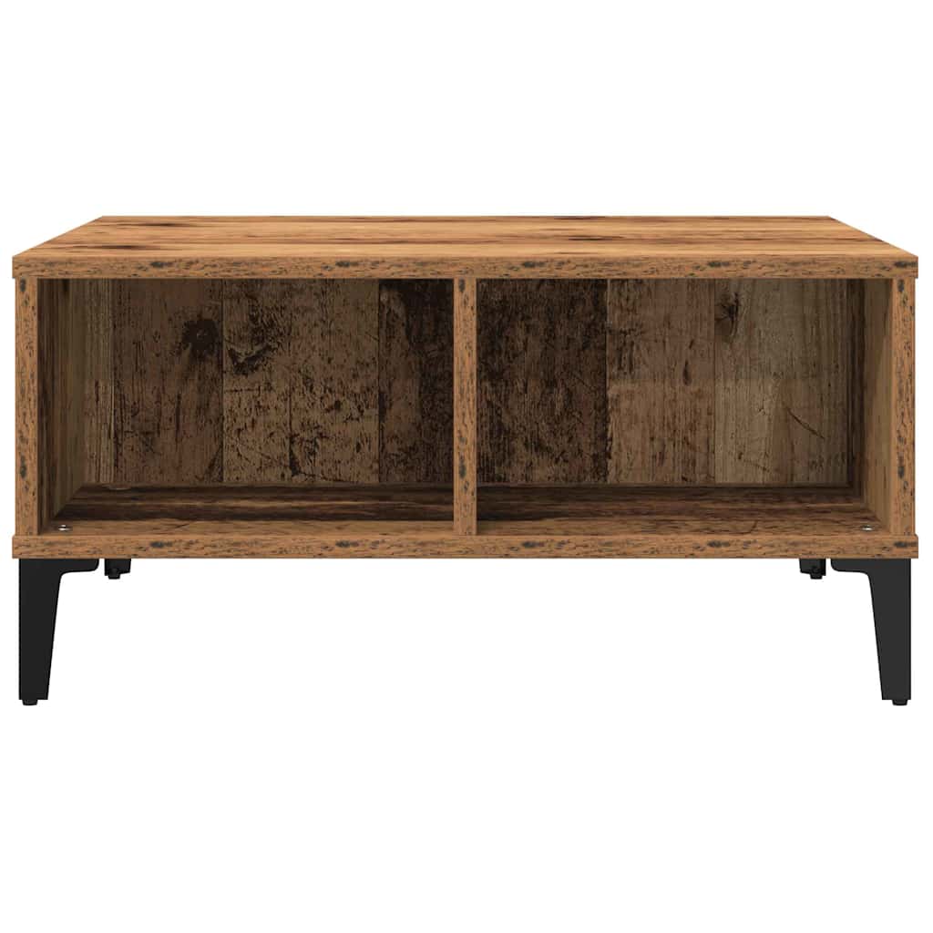 vidaXL Coffee Table Old Wood 60 x 60 x 30 cm