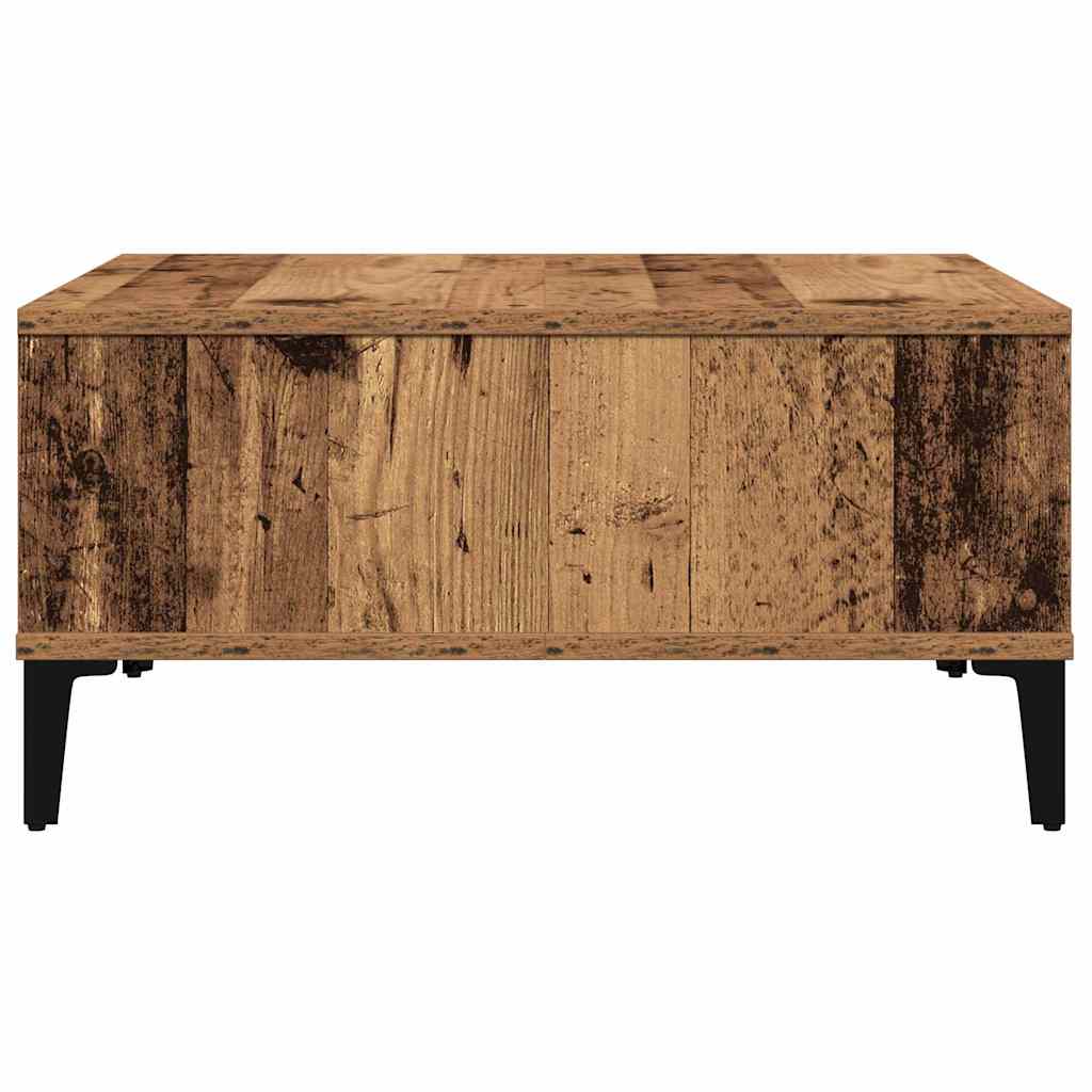 vidaXL Coffee Table Old Wood 60 x 60 x 30 cm