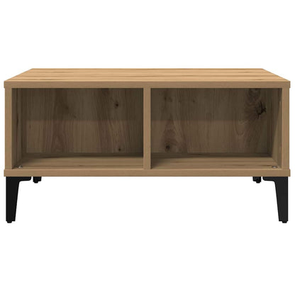 vidaXL Coffee Table Artisan Oak 60 x 60 x 30 cm