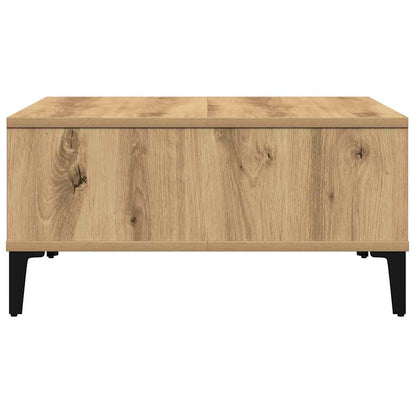 vidaXL Coffee Table Artisan Oak 60 x 60 x 30 cm