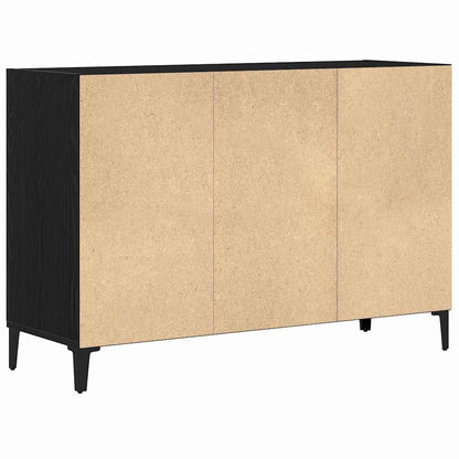 vidaXL Sideboard Black Oak 103.5 x 35 x 70 cm Engineered Wood
