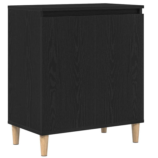 vidaXL Sideboard Black Oak 60 x 35 x 70 cm Engineered Wood