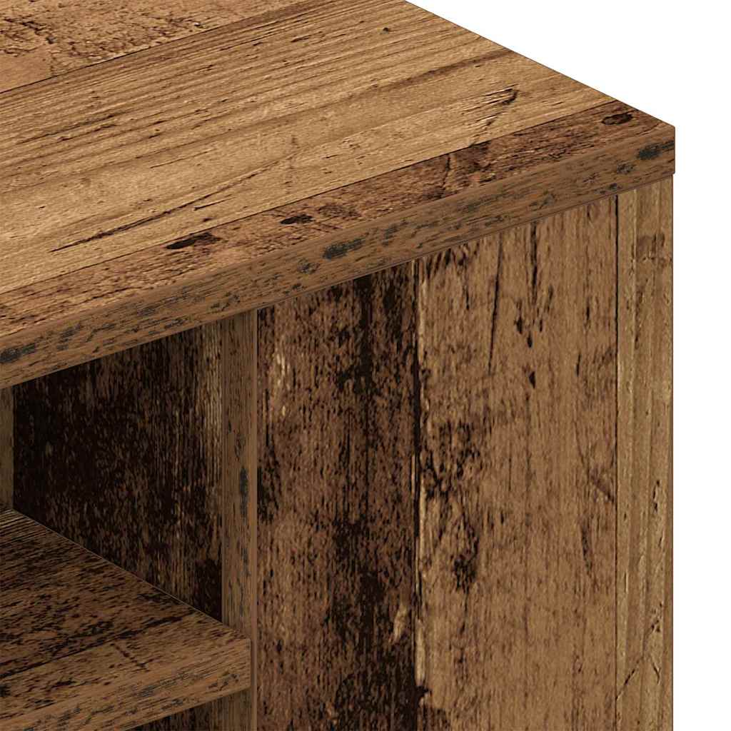 vidaXL TV Cabinet Old wood 100 x 30 x 26.5 cm Engineered Wood