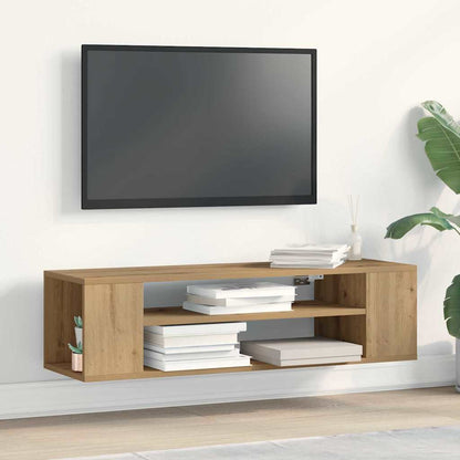 vidaXL TV Cabinet 100 x 30 x 26.5 cm Artisian oak Engineered Wood