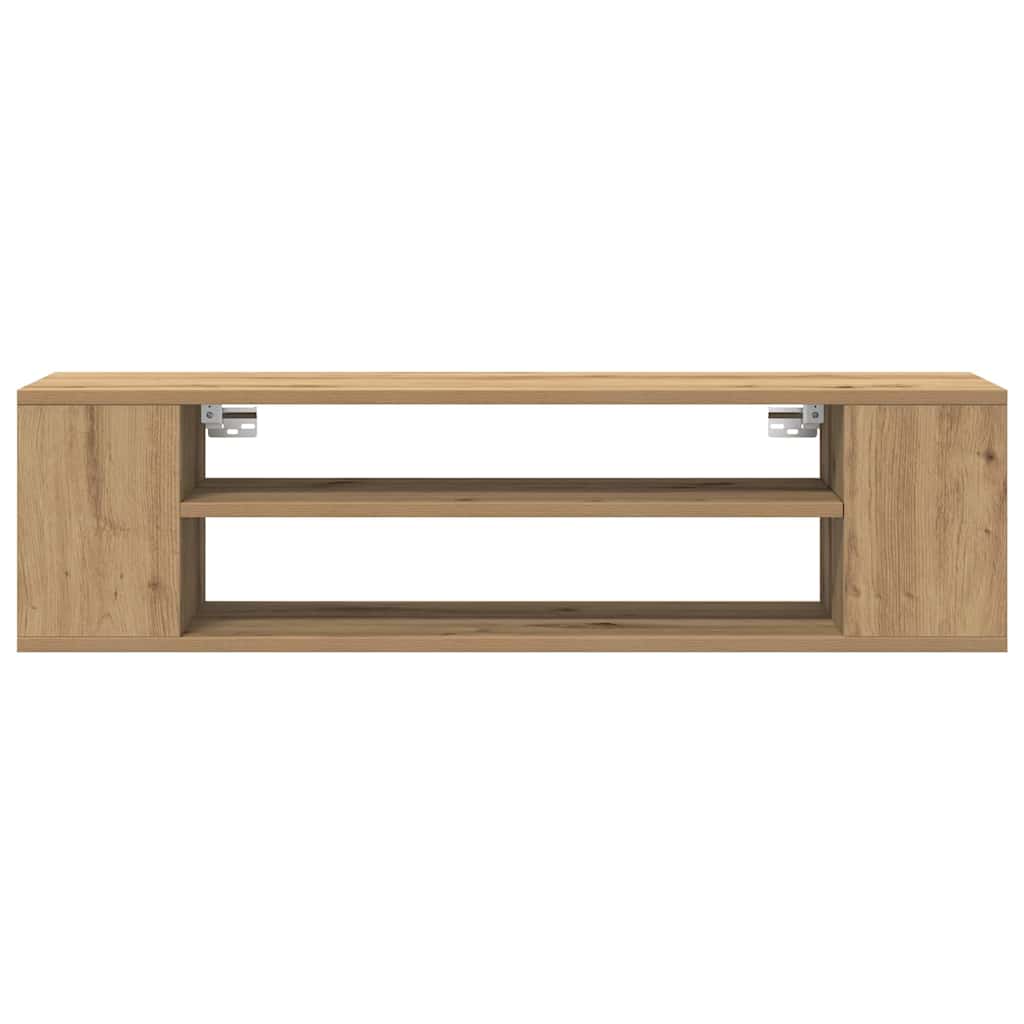 vidaXL TV Cabinet 100 x 30 x 26.5 cm Artisian oak Engineered Wood