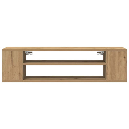 vidaXL TV Cabinet 100 x 30 x 26.5 cm Artisian oak Engineered Wood