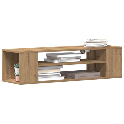 vidaXL TV Cabinet 100 x 30 x 26.5 cm Artisian oak Engineered Wood