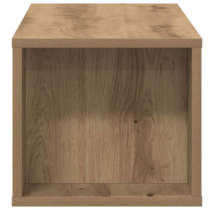 vidaXL TV Cabinet 100 x 30 x 26.5 cm Artisian oak Engineered Wood