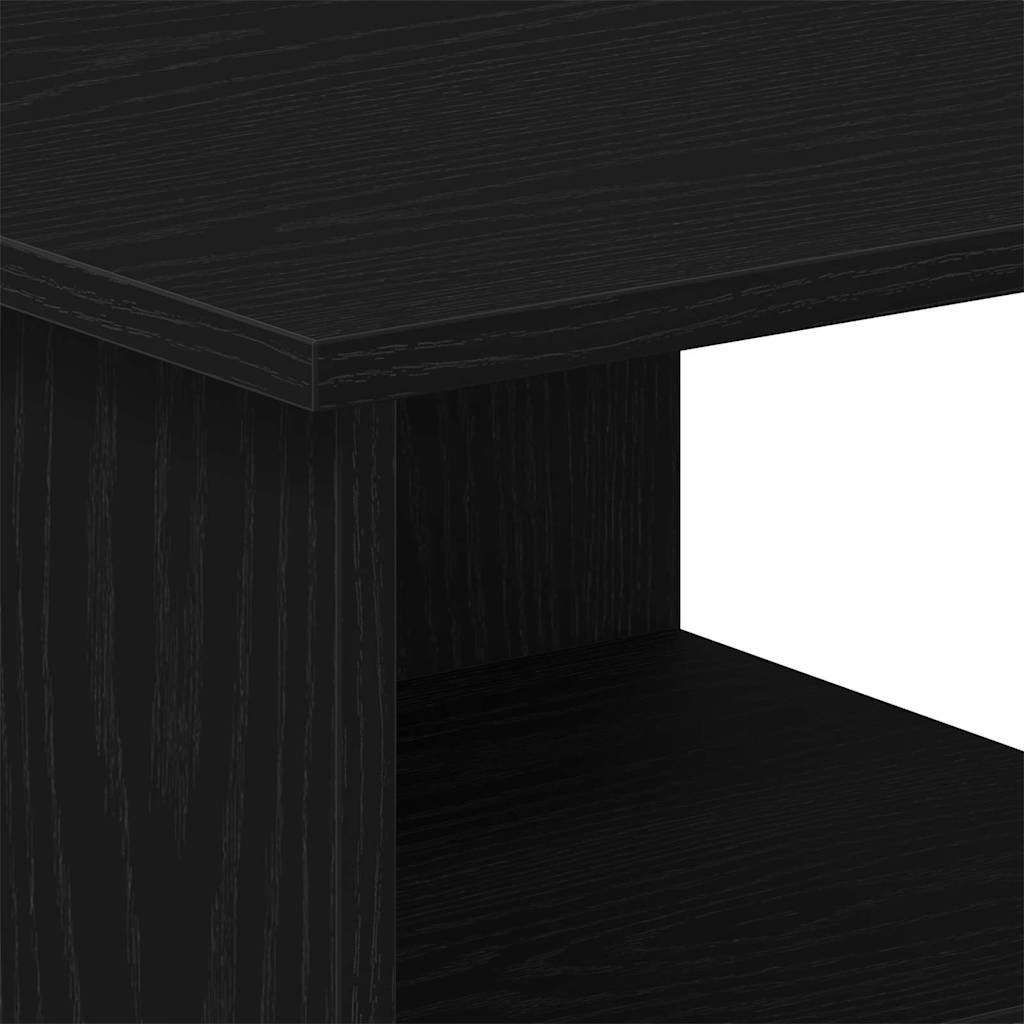vidaXL Side Cabinet Black Oak 35 x 35 x 55 cm Engineered Wood