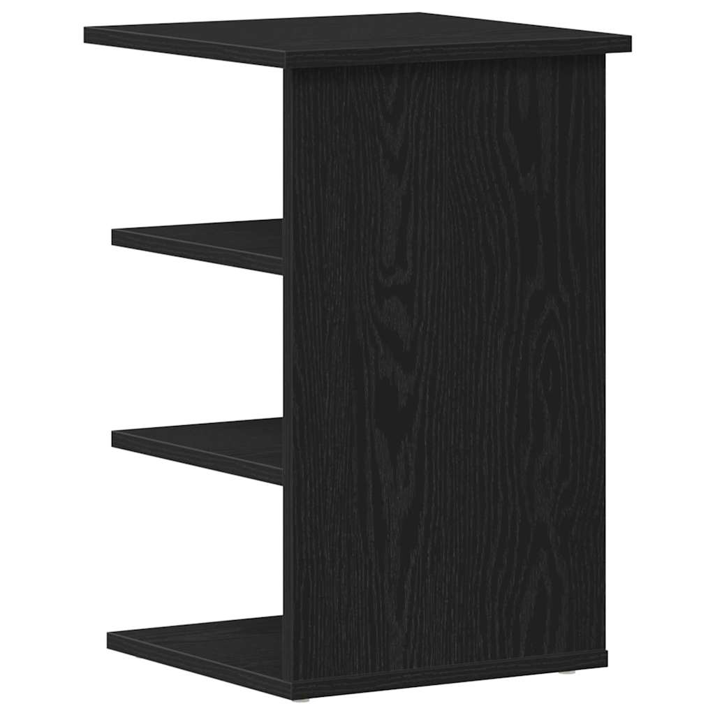 vidaXL Side Cabinet Black Oak 35 x 35 x 55 cm Engineered Wood