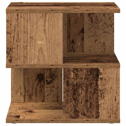vidaXL Side Table Old Wood 40 x 40 x 40 cm Engineered Wood