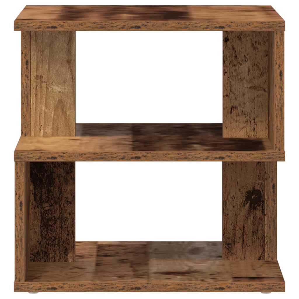 vidaXL Side Table Old Wood 40 x 40 x 40 cm Engineered Wood
