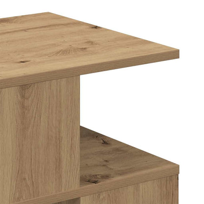vidaXL Side Table Artisan Oak 40 x 40 x 40 cm Engineered Wood