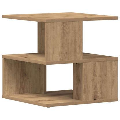 vidaXL Side Table Artisan Oak 40 x 40 x 40 cm Engineered Wood