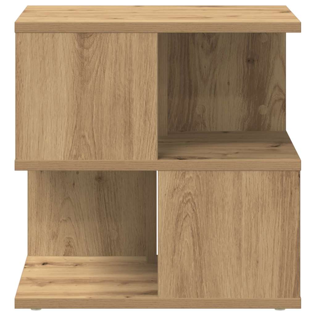 vidaXL Side Table Artisan Oak 40 x 40 x 40 cm Engineered Wood
